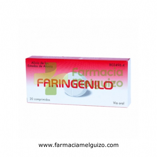 FARINGENILO, 20 comprimidos
