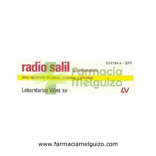 RADIO SALIL ANTIINFLAMATORIO CREMA , 1 tubo de 30 g