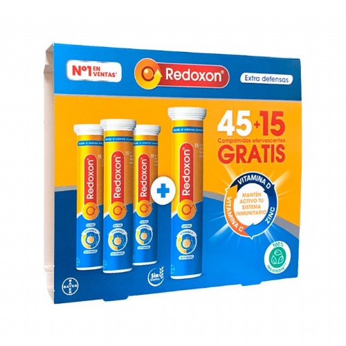 Redoxon vit c pack 45+15