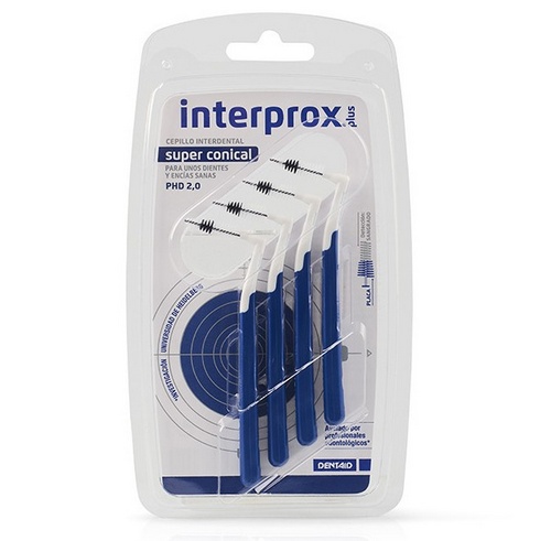Cepillo espacio interproximal interprox 2g super conico 4 unidades - interprox 2g super