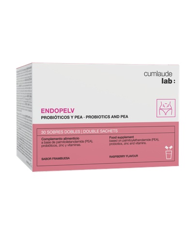 Cumlaude lab: endopelv 30 sobres dobles 4 g sabor frambuesa