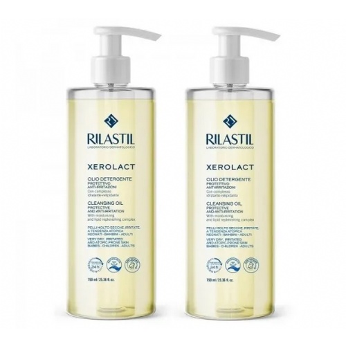 Rilastil xerolact aceite limpiador 2 x 1litro