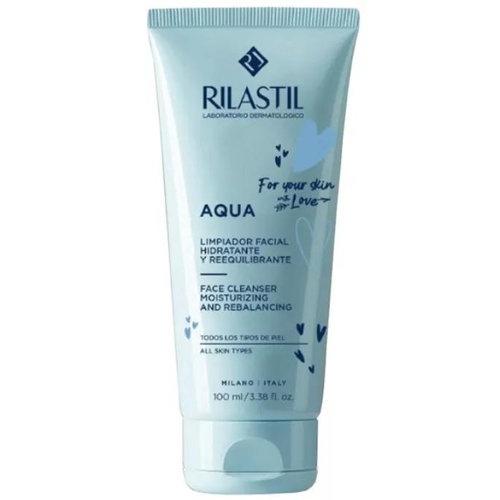 Rilastil aqua limpiador facial 1 tubo 100 ml