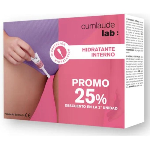 Cumlaude lab: hidratante interno pack 25% dto en 2ª unidad