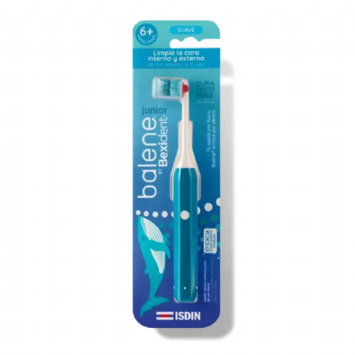 Cepillo dental junior balene by bexident 1 unidad dureza suave color azul