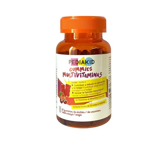 Pediakid gominolas multivitaminas  60 gominolas