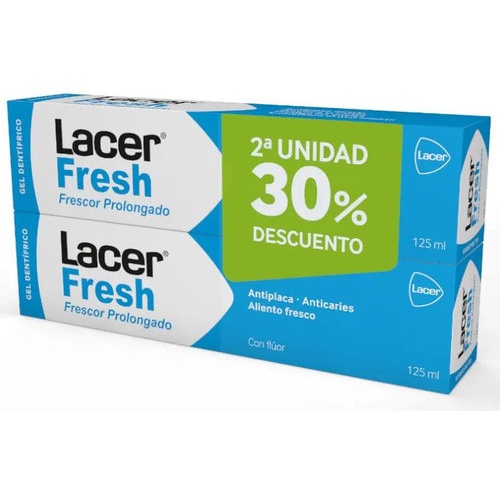 Lacer fresh duplo 125ml