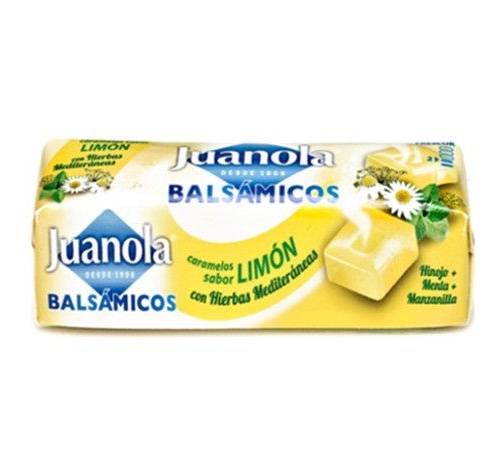 Juanola caramelos limon vit c y hierbas mediterraneas  1 envase 32,4 g