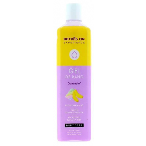 Betres on gel de baã‘o gominola 750ml
