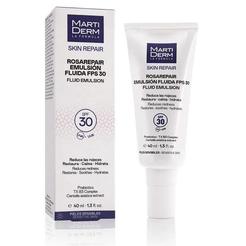 Martiderm rosarepair emulsion fluida fps 30  1 tubo 40 ml