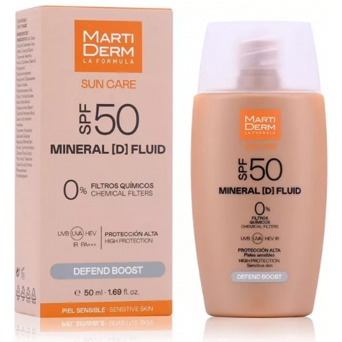 Martiderm spf 50 mineral (d) fluid (1 envase 50 ml)