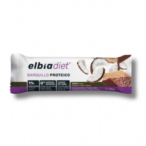 Elbiadiet barquillo coco 36gr