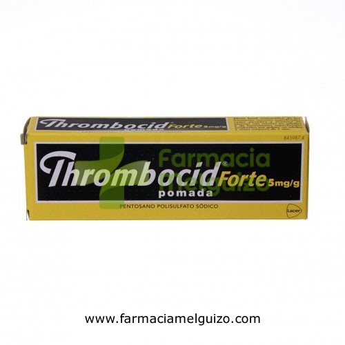 THROMBOCID FORTE 5 mg/g POMADA , 1 tubo de 60 g