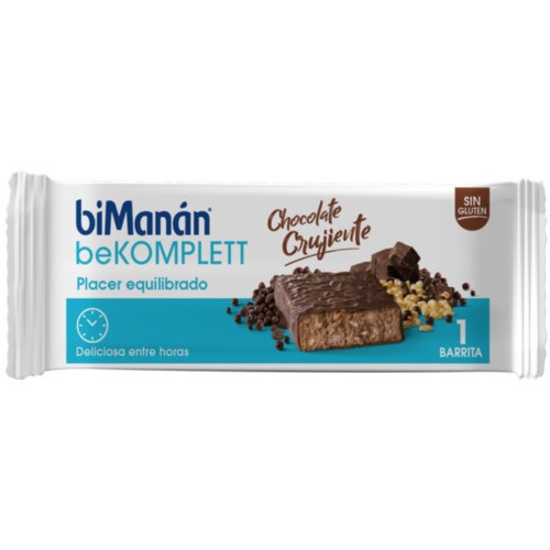 BIMANAN BARRITA CHOCOLATE CRUJIENTES SNACK (35 G 1 BAR (EXP 24 U))