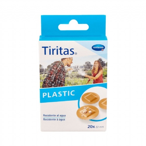 TIRITAS PLASTIC - APOSITO ADHESIVO (REDONDAS 22 MM 20 U)