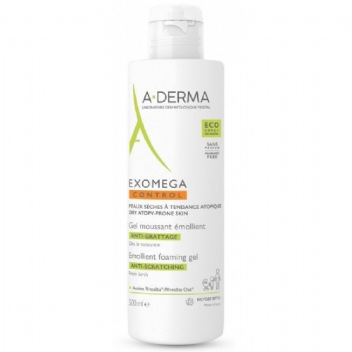 A-DERMA EXOMEGA GEL LIMPIADOR EMOLIENTE (500 ML)