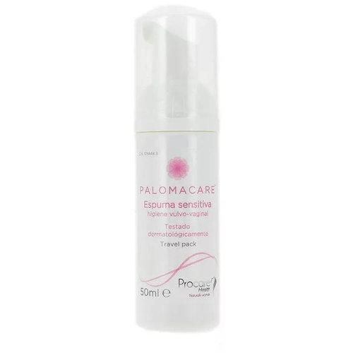 Palomacare espuma sensitiva lavado vulvovaginal  1 envase 50 ml travel pack