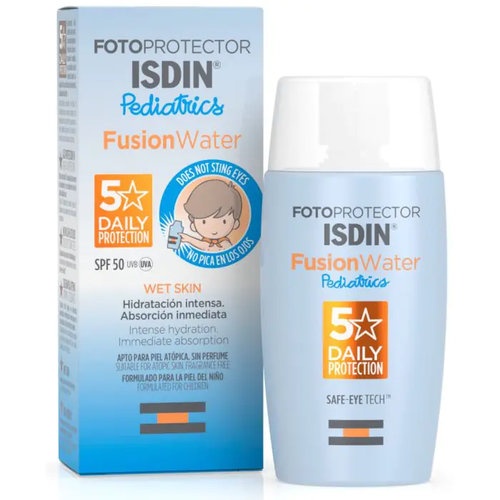 Fotoprotector isdin pediatrics fusion water spf 50 (1 frasco 50 ml)