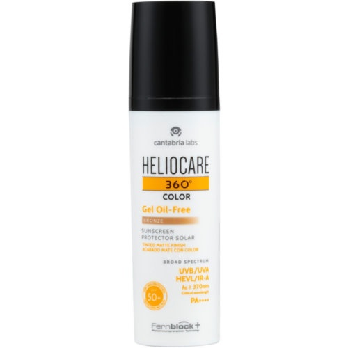 Heliocare 360º spf 50+ color gel oil-free protector solar 1 envase 50 ml color bronze - protector so