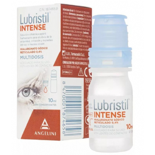 Lubristil intense solucion oftalmica  10 envases multidosis