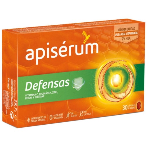 Apiserum defensas (30 capsulas blandas)