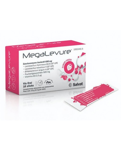 Megalevure reset  10 sticks 2,3 g sabor fresa