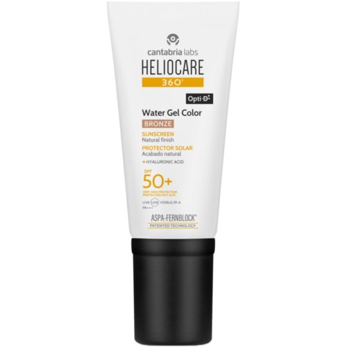 Heliocare 360º color water gel protector solar spf 50+  1 envase 50 ml color bronze