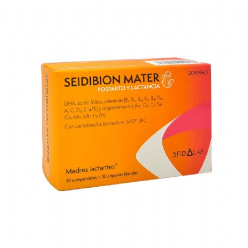 Seidibion mater  30 capsulas duras + 30 capsulas blandas