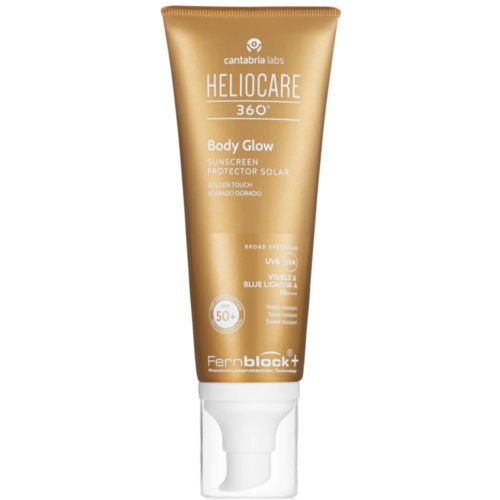 Heliocare 360º spf 50+ body glow protector solar  1 tubo 100 ml