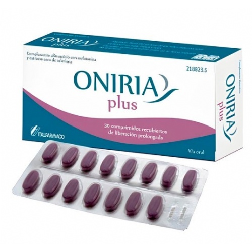 Oniria plus 30 comprimidos recubiertos liberacion prolongada