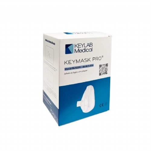 Mascarilla inhalacion keymask pro adulto 1 unidad talla l