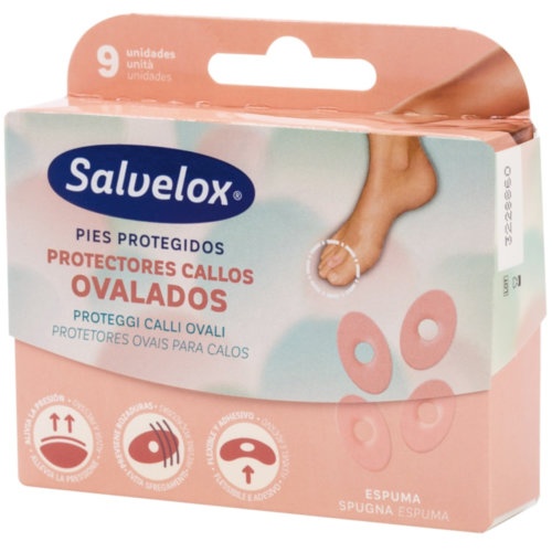 PARCHE CALLOS PROTECTOR - SALVEPED (OVALADO 9 U)