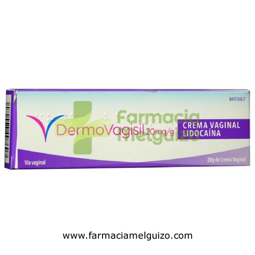 DERMOVAGISIL 20mg/g CREMA VAGINAL , 1 tubo de 20 g
