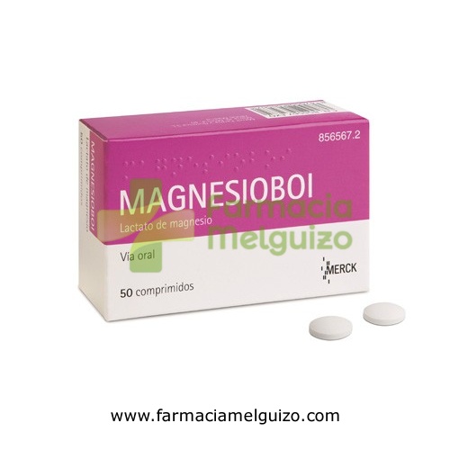 MAGNESIOBOI 48,62 mg COMPRIMIDOS, 50 comprimidos