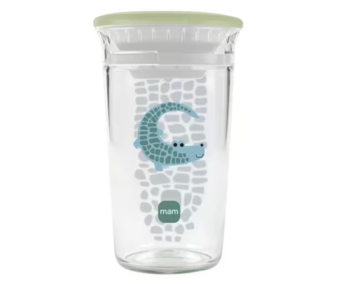 Vaso de aprendizaje mam easy to drink cup 1 unidad +8 meses 290 ml color a