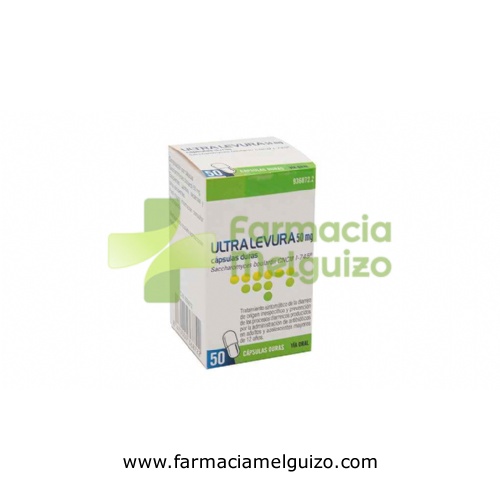 ULTRA-LEVURA 50 mg CAPSULAS DURAS , 50 cápsulas