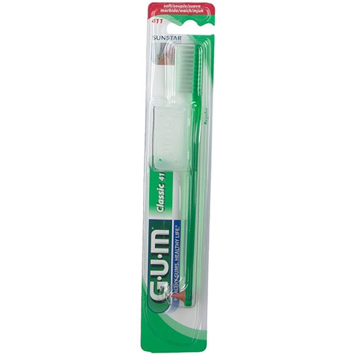 CEPILLO DENTAL ADULTO - GUM 411 (TEXT NORMAL MED)