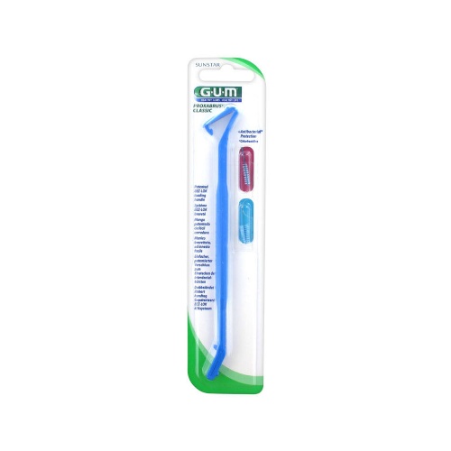 CEPILLO INTERDENTAL RECAMBIO - GUM 605 PROXABRUSH (0.9 ULTRAFINO CILINDRICO 8 U + 2 RECAMBIOS)