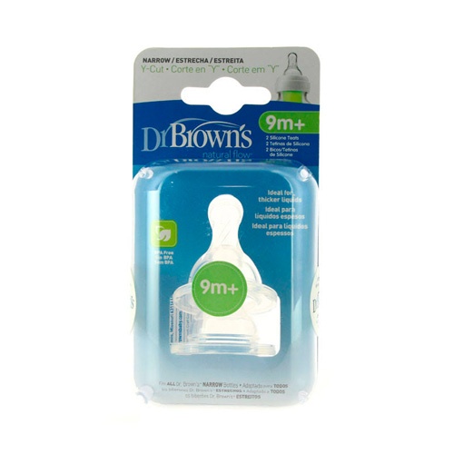 TETINA SILICONA - DR BROWN´S NATURAL FLOW STANDARD (CEREALES 3 U)