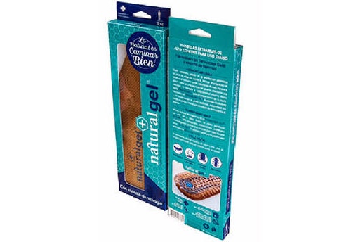 PLANTILLAS NATURALES DE GEL HOMBRE 43-46