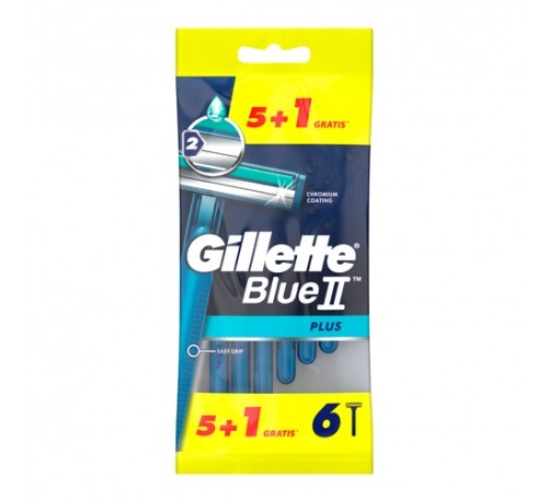 Gillette maquina afeit.blue plus 5 dese.