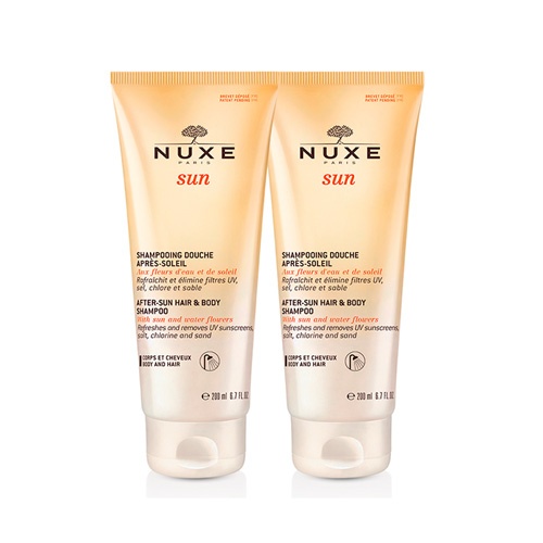 Nuxe sun gel ducha cuerpo y cabello 200 ml