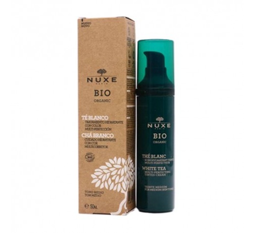 Nuxe bio tratamiento hidratante color medio 50 ml