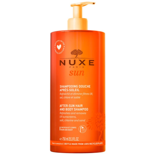 Nuxe sun shampoo after sun cuerpo y cabello 750 ml