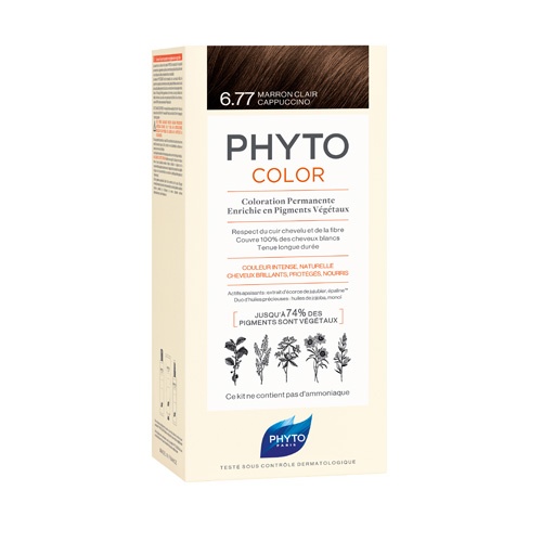 Phytocolor 6.77 marron claro capuccino