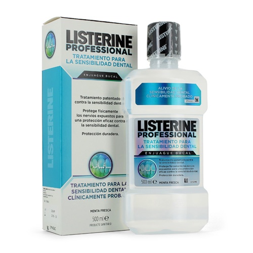 LISTERINE PROFESIONAL TTO SENSIBILIDAD DENTAL (500 ML)