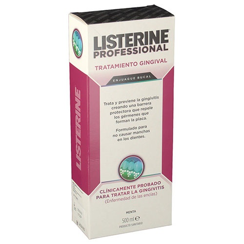 LISTERINE PROFESIONAL TRATAMIENTO GINGIVAL (500 ML)
