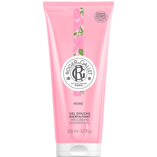 Roger & gallet gel de baã‘o rosa 200ml