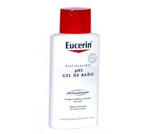 EUCERIN PIEL SENSIBLE PH-5 GEL DE BAÑO (200 ML)