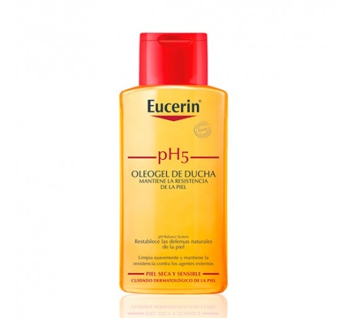 OLEOGEL DE DUCHA - EUCERIN PIEL SENSIBLE PH-5 (200 ML)
